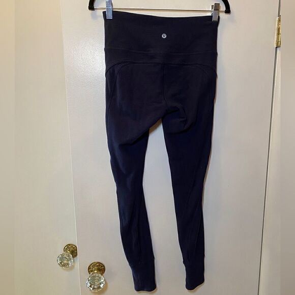 LULULEMON Rush Hour Tight Heathered Hero Blue Women’s Size 6 - Picture 8 of 10